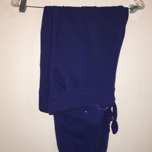 Navy blue sweats